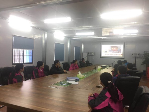 公司各黨支部集中觀看十九大開幕會 公司各黨支部集中觀看十九大開幕會