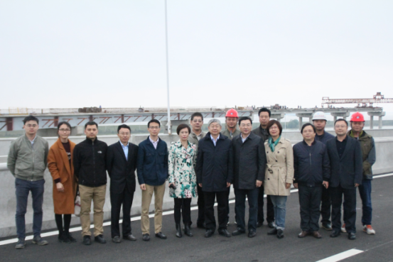 聶建國院士到機場九標、機場改線工程現(xiàn)場調(diào)研 聶建國院士到機場九標、機場改線工程現(xiàn)場調(diào)研
