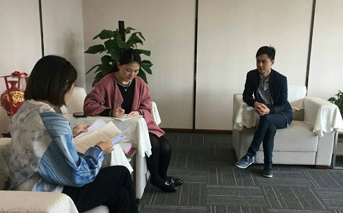 招商银行四川省分行来公司考察