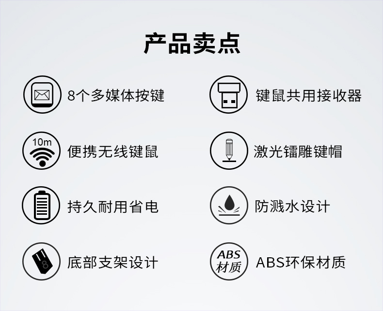 罗技MK275无线套件