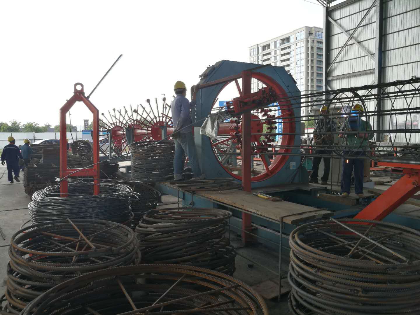 舟山嵊泗至定海公路新城大橋改擴建工程(滾焊機案例) 舟山嵊泗至定海公路新城大橋改擴建工程(滾焊機案例)