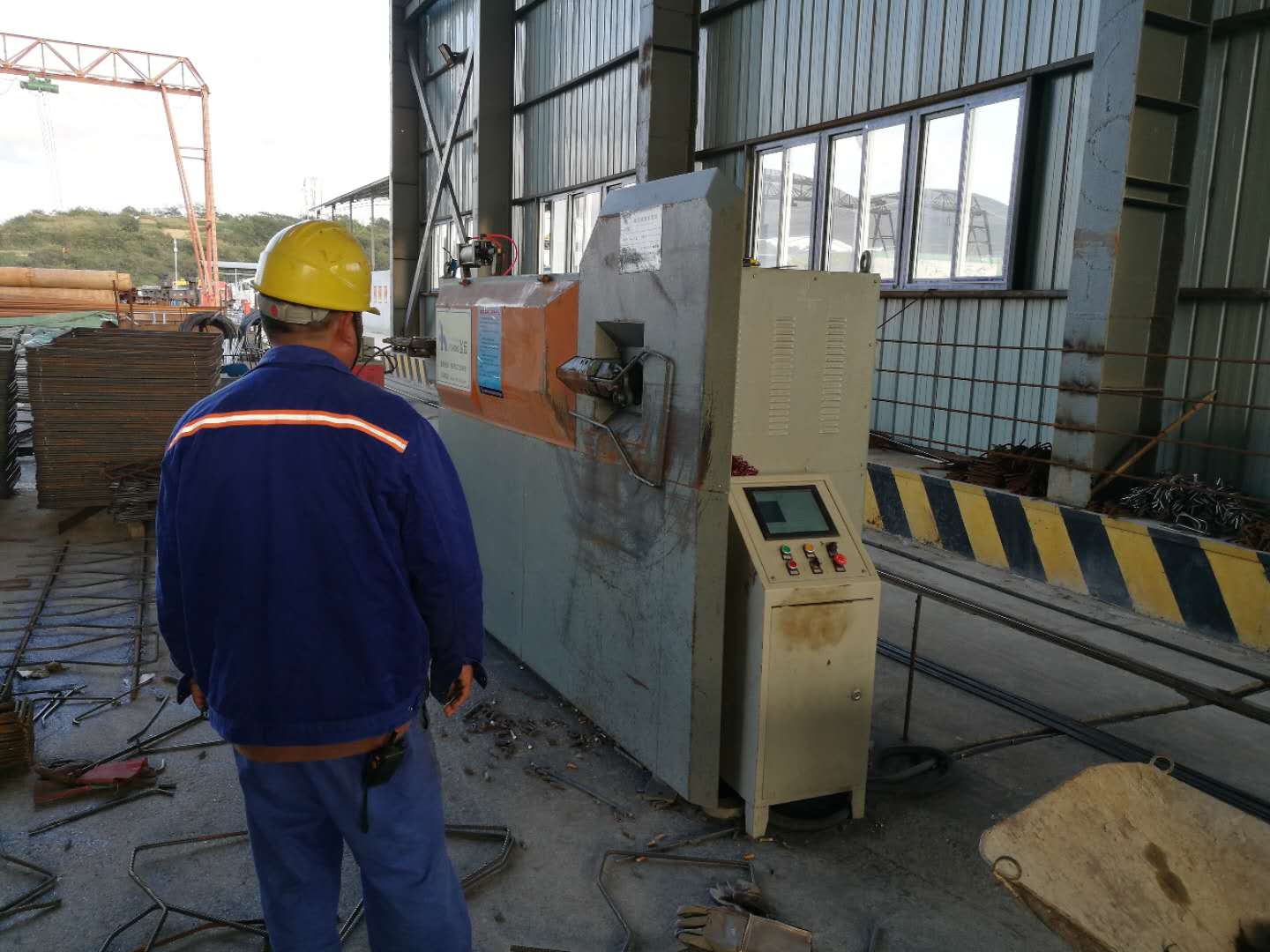 舟山嵊泗至定海公路新城大橋改擴(kuò)建工程（彎箍機(jī)案例）