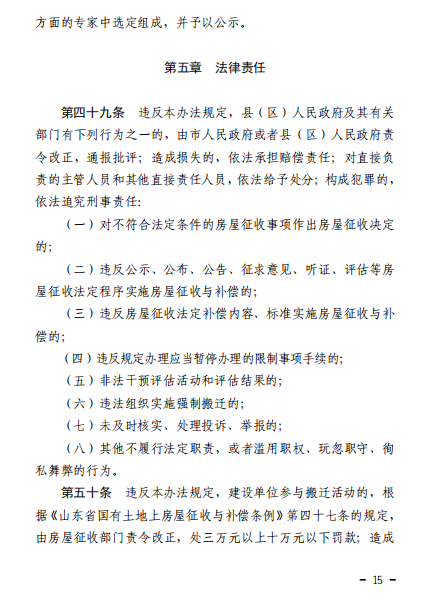 《临沂市国有土地上房屋征收与补偿管理办法》