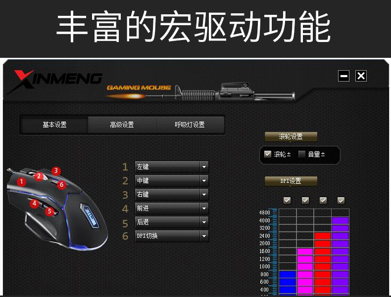 新盟XM-388游戏鼠标