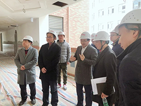 成都市新都区秦天副区长莅临成都新川外国语学校进行调研