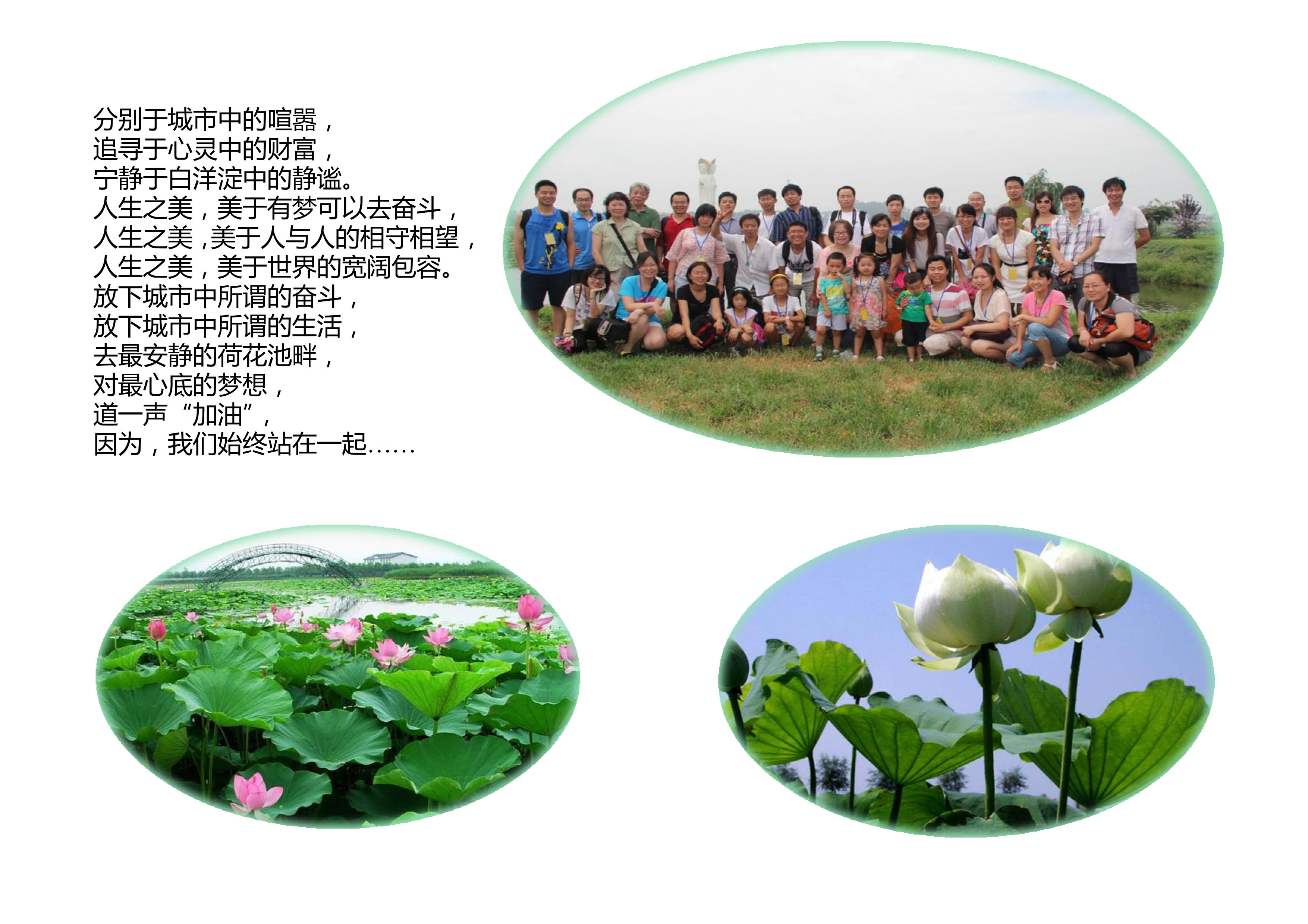 北京东方晨景科技有限公司2012年白洋淀之旅 北京东方晨景科技有限公司2012年白洋淀之旅