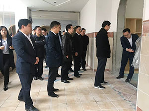 成都市委组织部、区委领导莅临新川外国语学校进行调研 成都市委组织部、区委领导莅临新川外国语学校进行调研