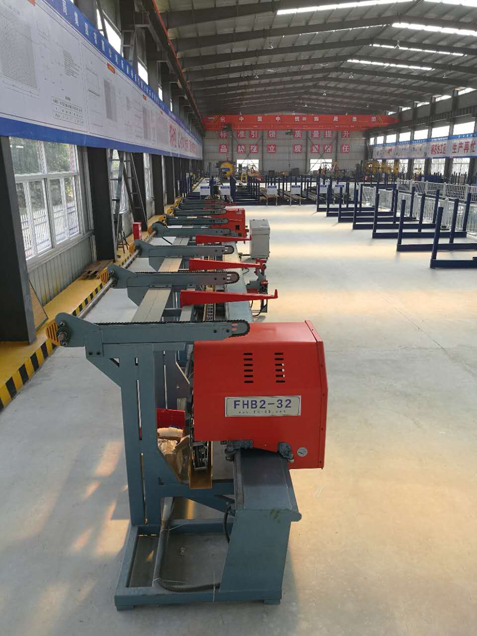 中鐵四局集團(tuán)新建福廈鐵路8標(biāo)1號鋼筋加工廠