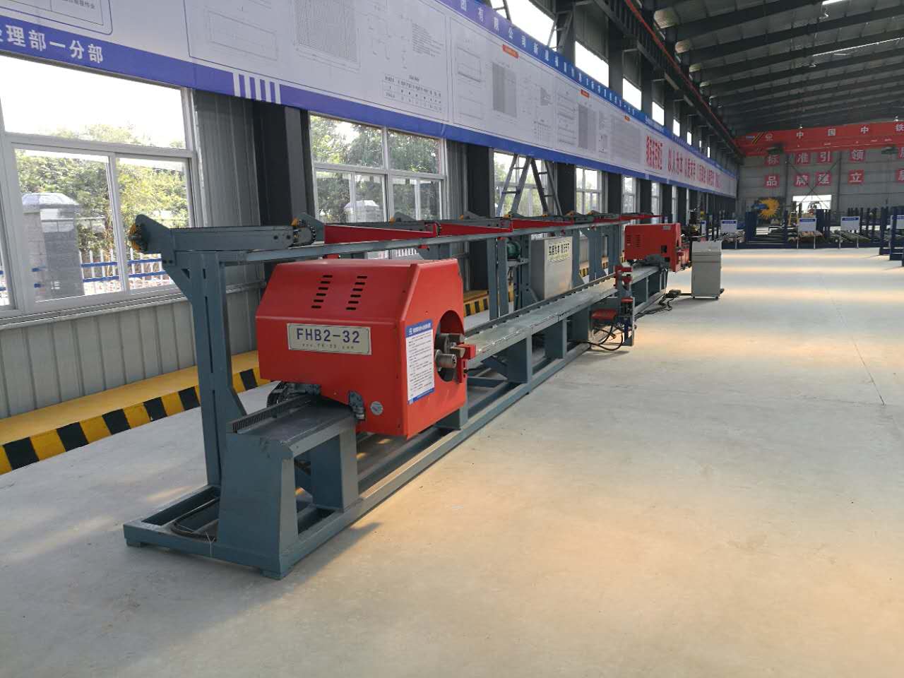 中鐵四局集團(tuán)新建福廈鐵路8標(biāo)1號鋼筋加工廠