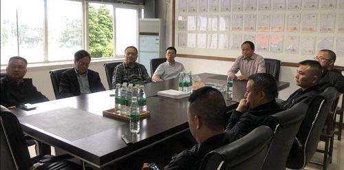 侯自强会长考察赛科安全技术有限公司 侯自强会长考察赛科安全技术有限公司