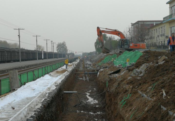 中鐵六局太原鐵建公司全面推進(jìn)北京市郊鐵路S5線工程 中鐵六局太原鐵建公司全面推進(jìn)北京市郊鐵路S5線工程