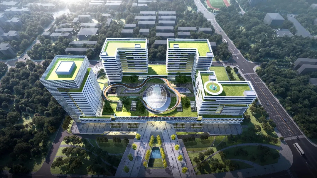 跳动的绿心 ▏深圳市光明区人民医院新院设计