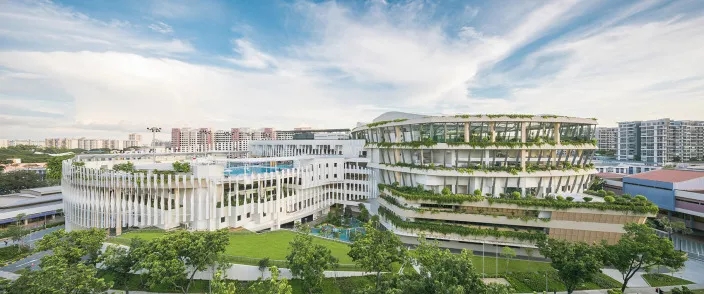 新加坡市政养老建筑Heartbeat@Bedok大楼设计