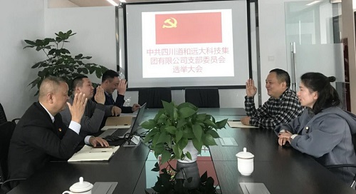 道和远大集团召开党支部书记选举大会 道和远大集团召开党支部书记选举大会