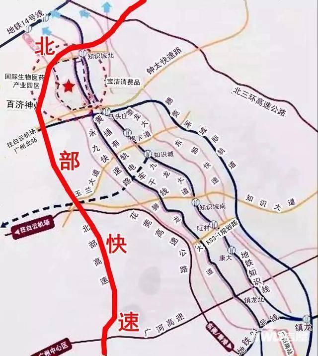 2018年知識城新增一條外聯(lián)高速今年將動工 2018年知識城新增一條外聯(lián)高速今年將動工