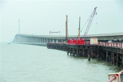 探胶州湾大桥胶州连接线施工进展,预计后年通车 探胶州湾大桥胶州连接线施工进展,预计后年通车