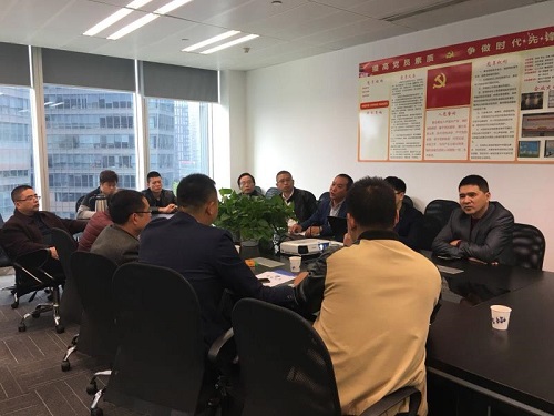 華西集團十二公司周建民一行來公司考察 華西集團十二公司周建民一行來公司考察