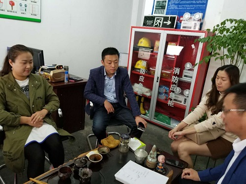 水力消防科技有限公司董事长王秋良来成都检查指导工作