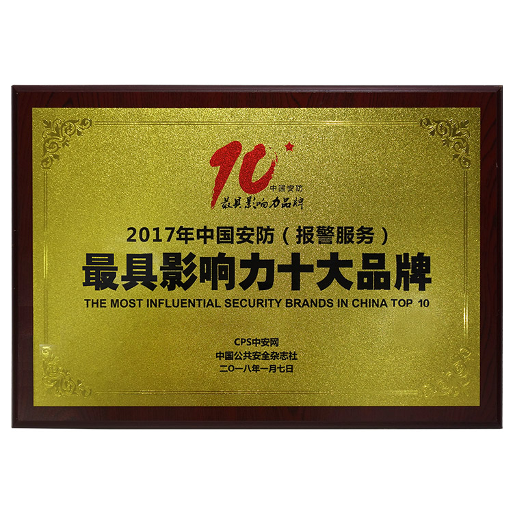 最具影響力十大品牌