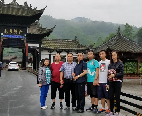 徒步征服青城后山 徒步征服青城后山