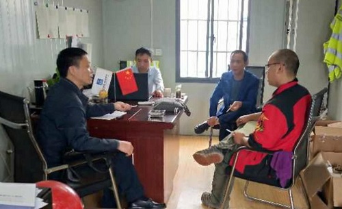 执行总裁刘仕杰赴汉中项目部检查指导工作 执行总裁刘仕杰赴汉中项目部检查指导工作