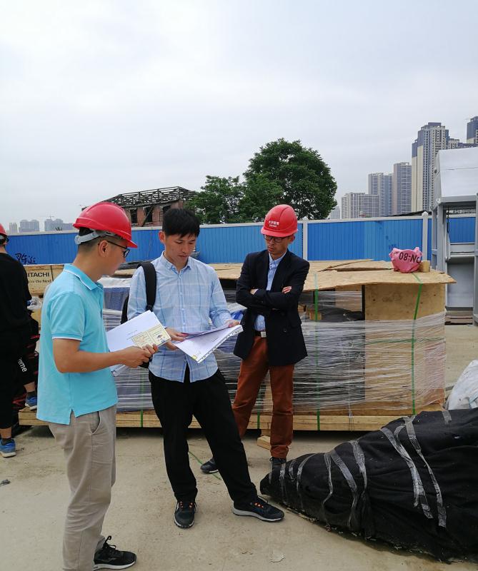 福新排水泵站機電設(shè)備開箱驗收通過 福新排水泵站機電設(shè)備開箱驗收通過