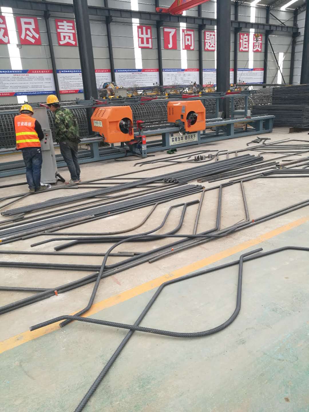 甘肅路橋靜莊六分部鋼筋加工場