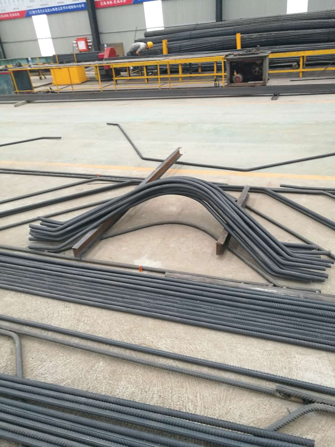 甘肅路橋靜莊六分部鋼筋加工場