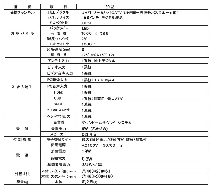 AS-01D2001TV