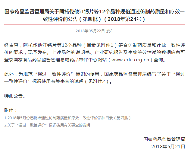 一致性评价 一致性评价