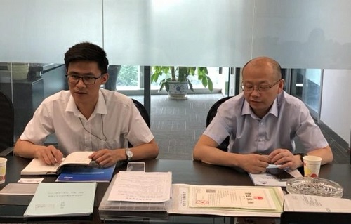 万科集团来我公司考察 万科集团来我公司考察