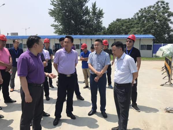 市建委主任帶隊(duì)視察襄陽泵站項(xiàng)目進(jìn)展情況 市建委主任帶隊(duì)視察襄陽泵站項(xiàng)目進(jìn)展情況