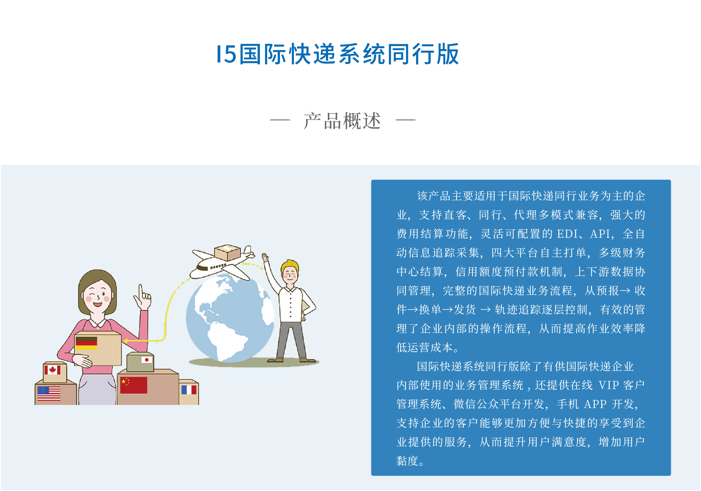 國際快遞系統同行版