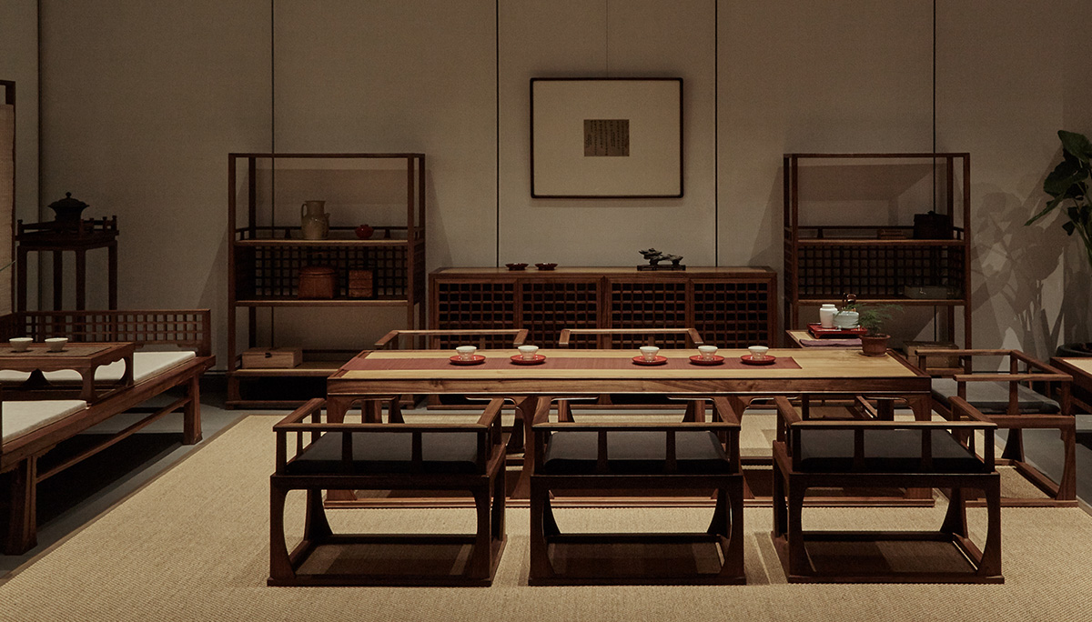 「早雨 唐品」茶椅