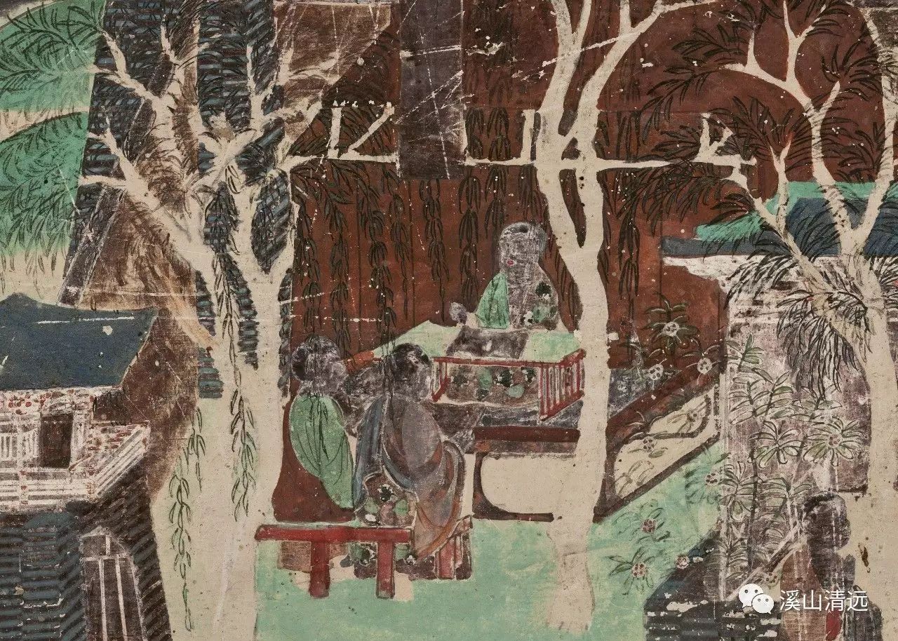 敦煌壁画中的家具 · 溪山清远 敦煌壁画中的家具 · 溪山清远