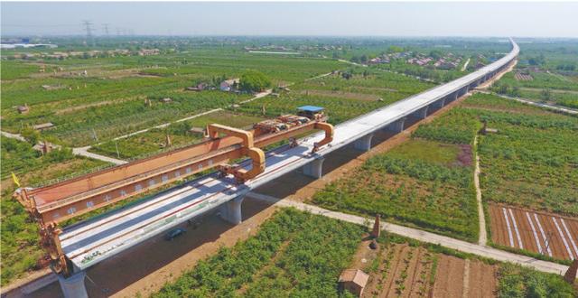 銀西高鐵建設(shè)順利推進 橋梁工程完成46%