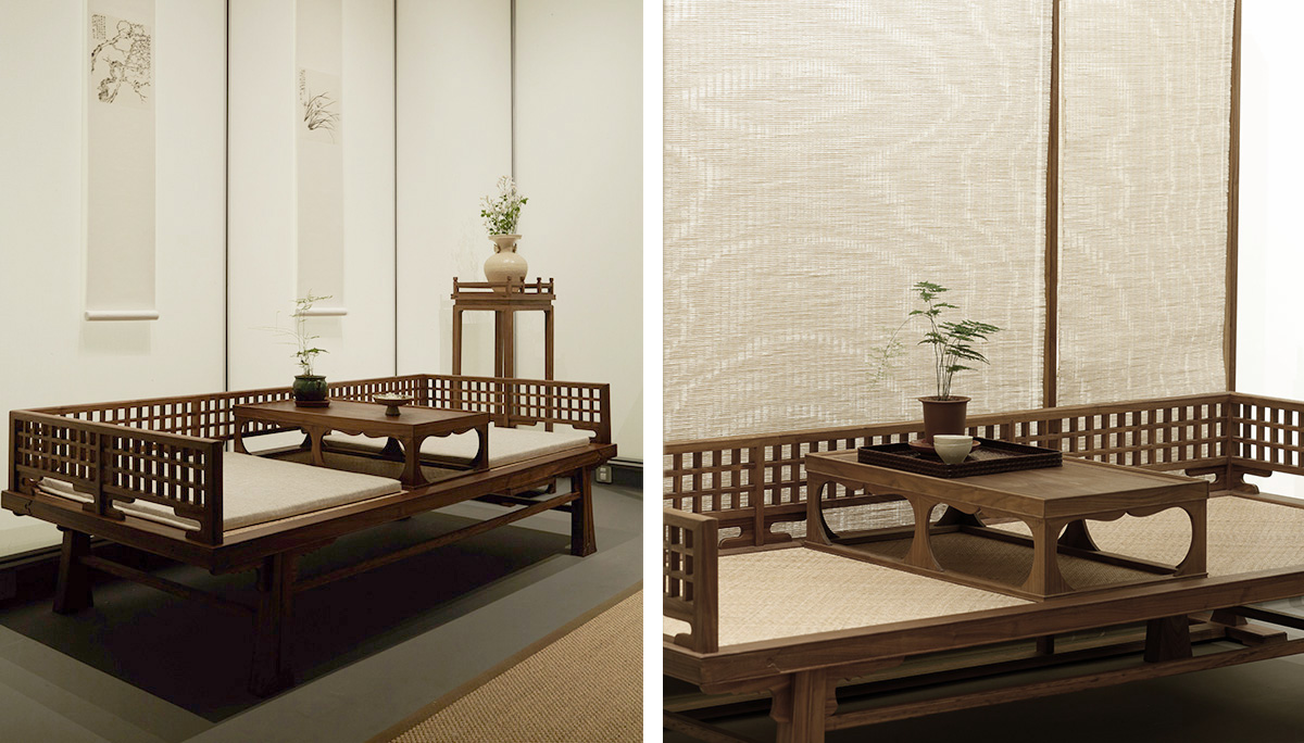 「早雨 唐品」围屏榻+榻桌