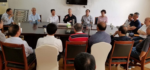 将军归故里 清茶叙深情 将军归故里 清茶叙深情
