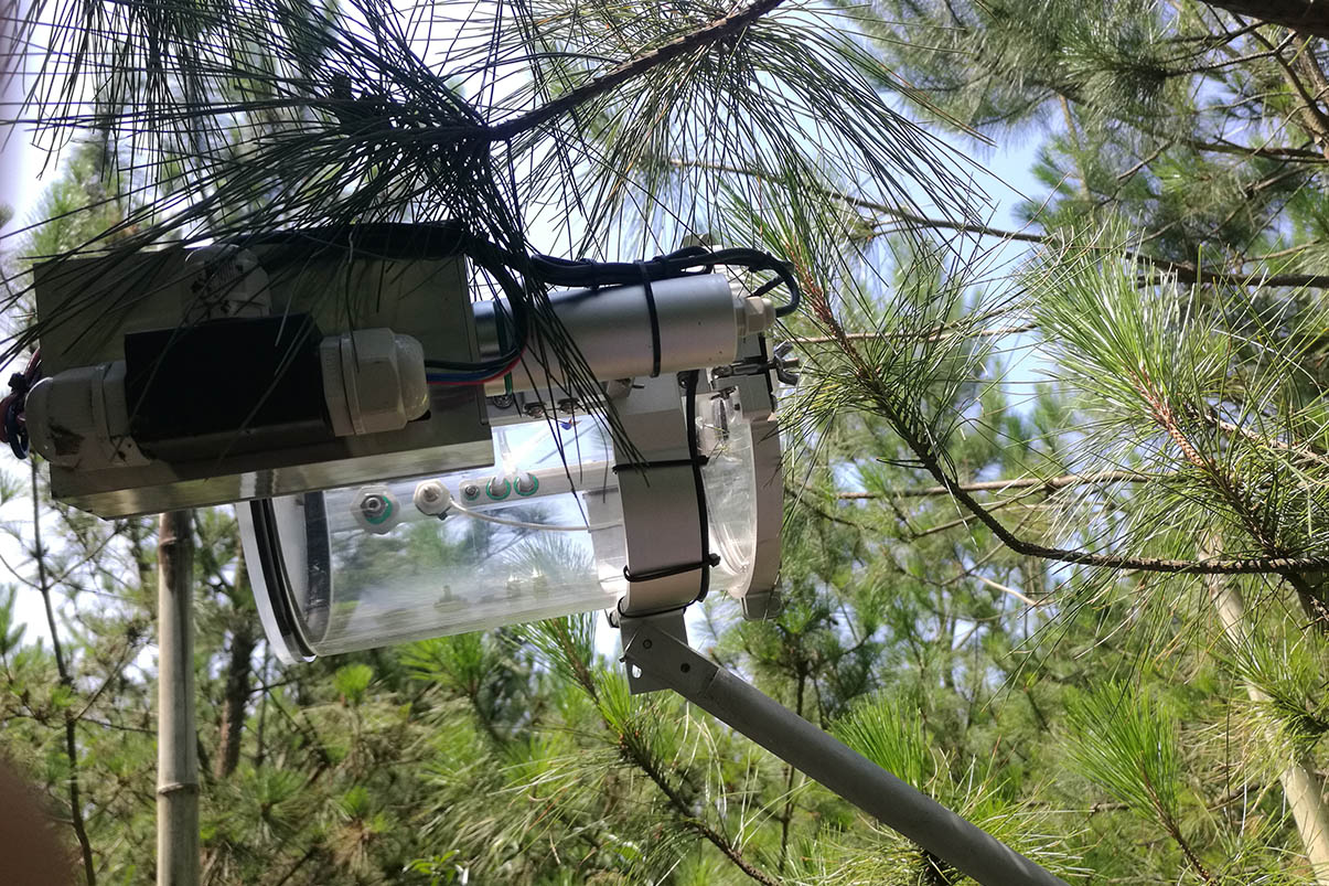 中科院地理所千烟洲站 土壤，树干及树叶呼吸通量测量系统
