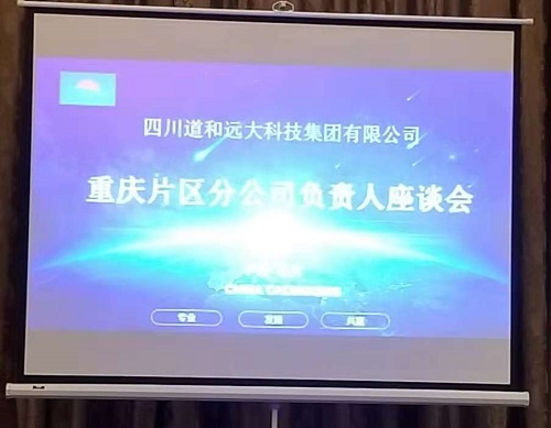 集团召开重庆片区分公司负责人座谈会