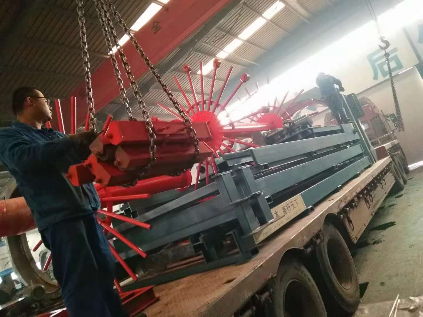 祝賀飛宏智能鋼筋加工設(shè)備進(jìn)駐中鐵十局集團(tuán)有限公司新臺(tái)高速公路路橋工程XTSG-2標(biāo)段項(xiàng)目