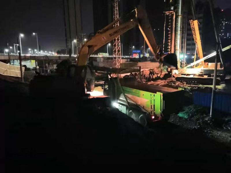 迎旭門泵站破堤動土 迎旭門泵站破堤動土