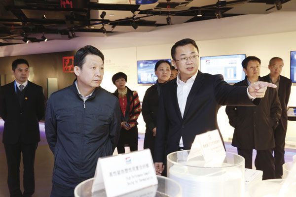 国务院发展研究中心副主任隆国强到访巨石 国务院发展研究中心副主任隆国强到访巨石