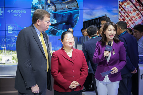 进博会上的能源“重器”｜GE、ABB、施耐德、东芝、三菱、日立、卡特彼勒......