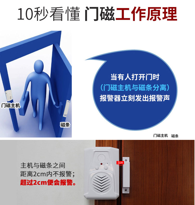 门磁感应语音提示器