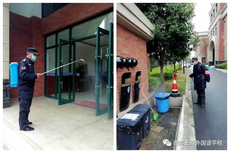 全民爱卫生 养成好习惯|成都王府开展爱国卫生运动“卫生大扫除”活动