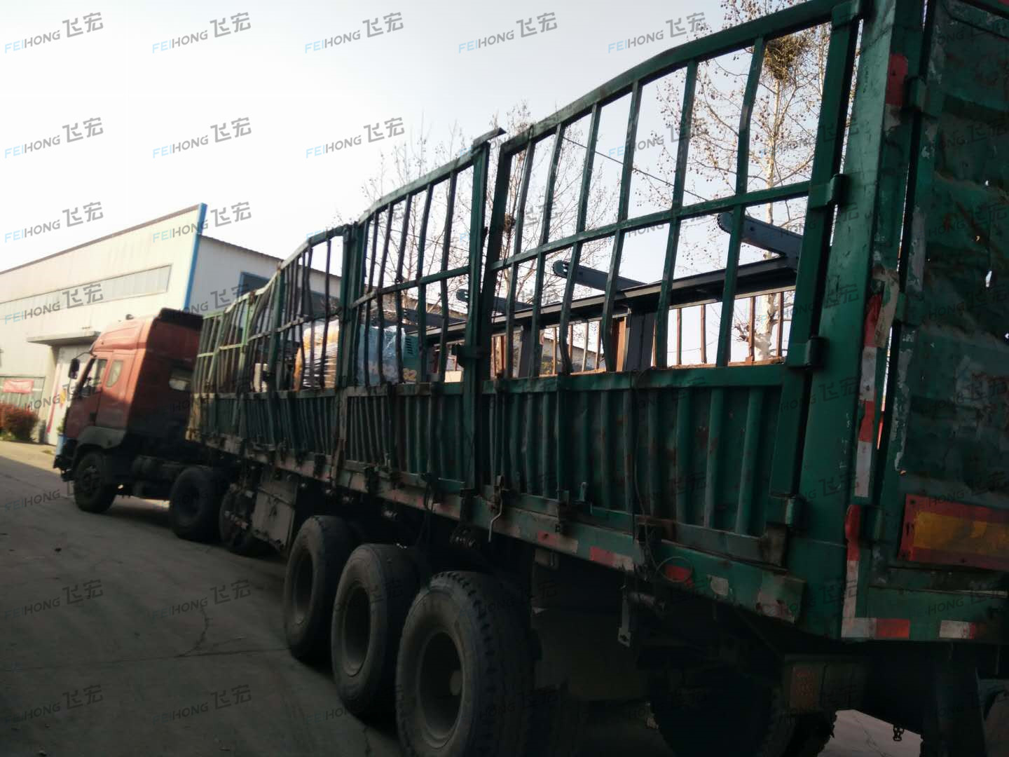 喜訊！祝賀飛宏1套智能鋼筋加工設(shè)備進駐魯南高鐵施工現(xiàn)場