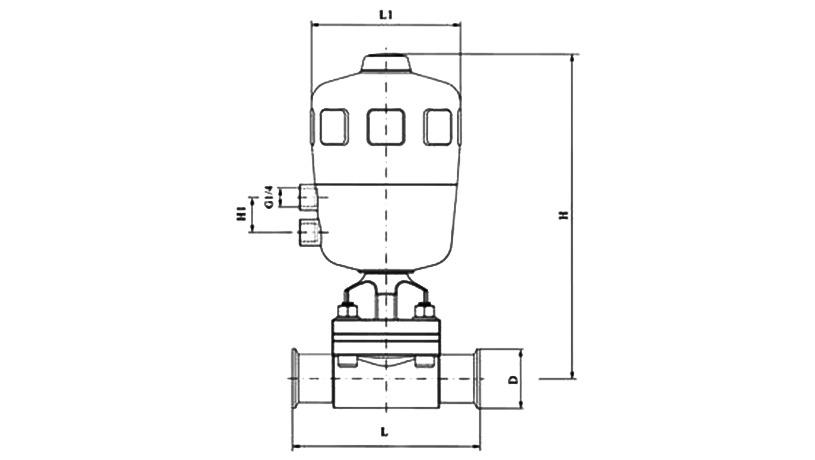 OSA2031氣動衛生膜片閥