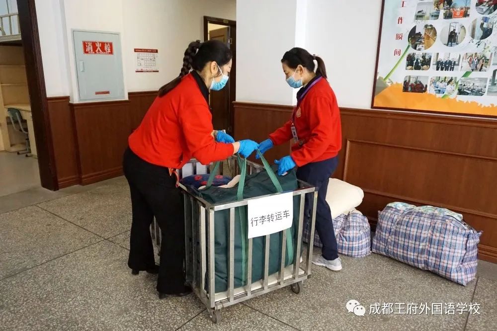 春暖花开 情满校园|成都王府外国语学校初三年级有序开学