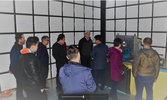 Ford汽车EMC核心团队来访，容测有望在近期获得ford在EMC检测的全面认可